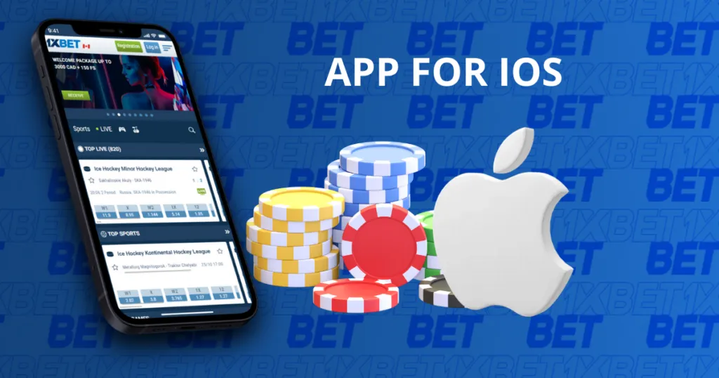 1xBet App iOS Device